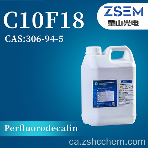 Perfluorodecalina CAS: 306-94-5 C10F18 Productes intermedis farmacèutics Sang artificial